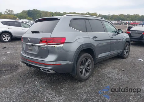 2022 Volkswagen Atlas 3.6L V6 Sel R-Line из США, поврежденный, VIN 1V2AR2CA4NC512603